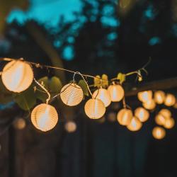 Dekorative Gartenbeleuchtung&Lichterketten