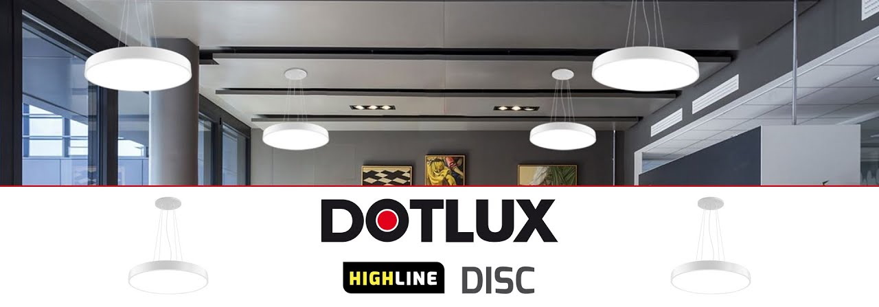 DOTLUX LED-Leuchte Deckenleuchte DISC Ø600cm 65W Lichtfarbe einstellbar