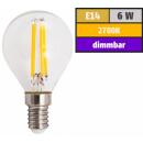 LED Filament Tropfenlampe McShine Filed E14, 6W, 600lm,...