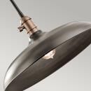 Cobson 1 Light Pendant/Semi Flush - Olde Bronze