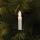 LED-Weihnachtsbaumkette, klar/weiß, E10 25-flammig 9,6m