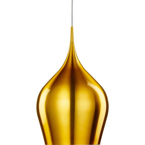 Vibrant 1-flammige Pendelleuchte goldfarben Ø26 cm E27