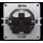 Schutzkontakt-Steckdose McPower Shallow 250V~/16A, Einsteckschutz, 18er-Pack anthrazit