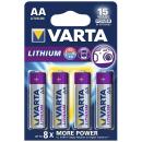 Mignon-Batterie VARTA Professional Lithium, Typ AA/6106,...