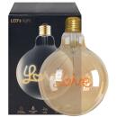 LED Filament Leuchtmittel - Globe G125 E27 4,5W 250lm...