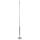 Twister LED Stehleuchte chrom 153 cm Höhe warmweiß 21W