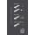 Bopp Leuchten BASELINE Pendelleuchte schwarz eloxiert modern 116 cm