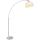 Vessa Stehleuchte Bogenlampe E27 chrom weiß 170 cm Höhe