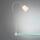 Klemmleuchte, Jam | 1x E14 max. 10,0 W ohne Leuchtmittel nickelfarben  matt | Stoffschirm| sandfarben  Leinen/ weiß