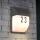 Hausnummernleuchte Mersey mit Dämmerungssensor 2 x E14 anthrazit Opalglas IP44