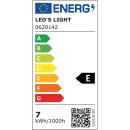 LED-Filament-Lampe, 3er-Set, AGL-Form, klar, E27/7W...