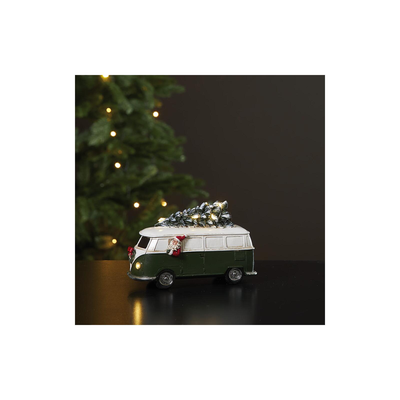 LED-Weihnachtsfigur, 10 warmweiße LEDs, VW-Bulli - Lampen