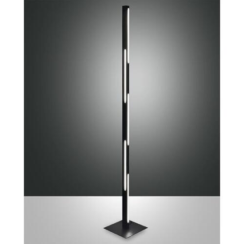 Ling, Stehleuchte, LED, 1x36W, Metall- und Methacrylat, Schwarz