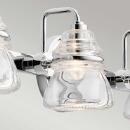 Badezimmerleuchte Talland G9 LED 3.5W IP44 Stahl, Glas; Chrom poliert L:17.5cm B:78.3cm Ø78.3cm