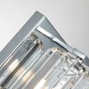 Badezimmerleuchte Divine G9 LED 3.5W IP44 Stahl, Kristall & Glas; Chrom poliert L:15.2cm B:12cm Ø12cm
