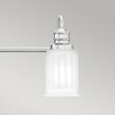 Badezimmerleuchte Swell G9 LED 3.5W IP44 Stahl, Glas; Chrom poliert L:17.1cm B:61cm Ø61cm