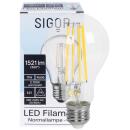 Sigor Full Spectrum E27 LED Leuchtmittel Ra95 dimmbar 2700K warmweiß 11W (100W), 1.521 lm