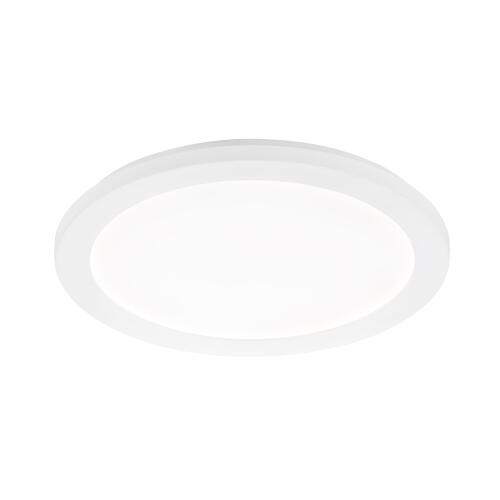 Deckenleuchte, Badleuchte, Gotland | weiß| Acrylglas - weiß -  -| D: 40,00 cm | Ausladung Decke: 3,00 cm| über Wandschalter in 3 Stufen dimmbar| 1x LED 20,0W  3000 K inkl.| 2600  lm| Enthält Lichtquellen der Energieeffizienzklassen| E