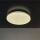 Deckenleuchte, Faro | weiß| / chromfarben | Acrylglas - weiß| D: 33,00 cm | Ausladung Decke: 6,50 cm| über Wandschalter in 3 Stufen dimmbar| 1x LED 22,0W  3000 K inkl.| 2800  lm| Enthält Lichtquellen der Energieeffizienzklassen| F
