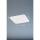 Deckenleuchte, Porto | weiß glänzend| / chromfarben | Acrylglas - weiß glänzend| L: 48,50 cm, B: 48,50 cm,| Ausladung Decke: 7,00 cm| über Wandschalter in 3 Stufen dimmbar| (100% - 40% - 15% - Aus)| 1x LED 44,0W  3000 K inkl.| 5700  lm| Enthält Lichtquell