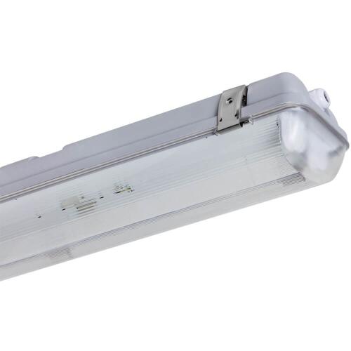 LED-Feuchtraumwannenleuchte für Retrofit T8/G13-LED-Röhren "Stallgeeignet" amoniakbeständig 2-flammig 156,5cm
