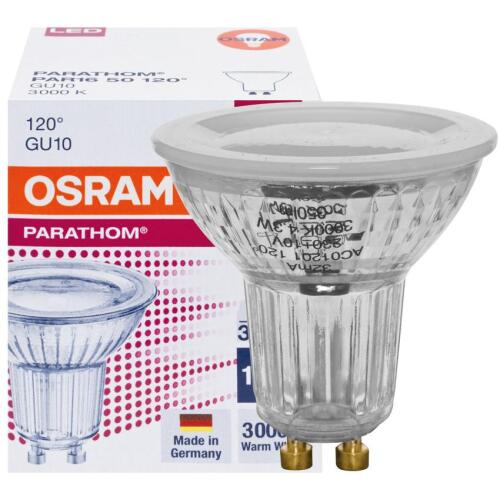 LED-Reflektorlampe Osram PAR16 4,3W, 350 Lumen, 120° Abstrahlwinkel 3000K warmweiß