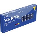 Micro-Batterie VARTA Industrial Pro Alkaline, Typ AAA,...