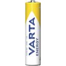 Micro-Batterie VARTA Energy Alkaline, Typ AAA, LR06,...
