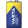 9V-Block Batterie VARTA Longlife Power Alkaline, 6LR61, 2er Blister