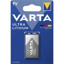 E-Block Batterie VARTA Ultra Lithium, 6FR61, 9V, Ultra...