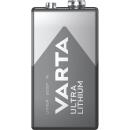 VARTA Batterie Ultra Lithium 1er 9V