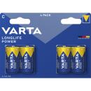 Baby-Batterie VARTA Longlife Power Alkaline, Typ C, LR14,...