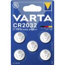 Lithium-Knopfzelle VARTA Electronics CR2032, 3V, 5er-Pack