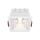 LED Einbaustrahler Alfa weiß eckig 8,5x8,5 cm 15W 4000K neutralweiß 1-flammig