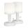 Tischleuchte, Außenleuchte, Termoli | 1x LED 1,5 W weiß Akkuleuchte 25 cm 2er Set