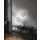 Wandleuchte, Zuma | 1x LED 8,0 W  + 3,0W RGB inkl. nickelfarben  matt / nickelfarben antik