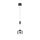 Pendelleuchte, Arosa | 1x LED 9,0 W inkl.Marken-LED sandschwarz | Glas| rauchfarben