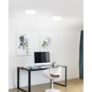 LED-Deckenleuchte Office Round rund weiß 28 cm...