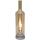 Tischleuchte Bottle beleuchtete Flasche goldfarben 33cm Höhe E14