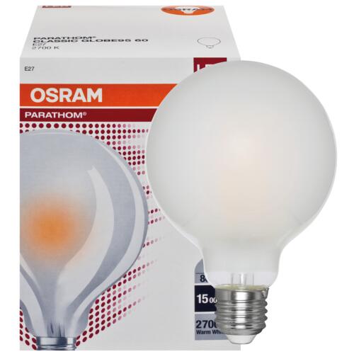 LED Globe-Lampe G95 opal-matt RetroFit E27 6,5W 2700K warmweiß