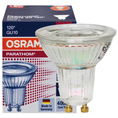 LED-Reflektorlampe Osram PAR16 4,3W, 350 Lumen, 120° Abstrahlwinkel 4000K neutralweiß