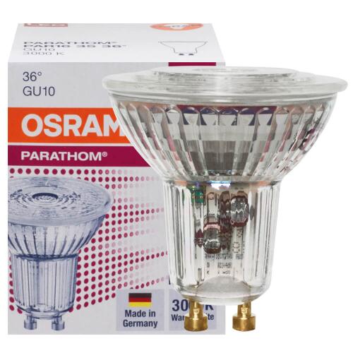 LED-Reflektorlampe Osram PAR16 2,6W, 230 Lumen, 36° Abstrahlwinkel 3000K warmweiß