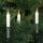 LED-Weihnachtsbaumkette,klar/elfenbein,LED/E10/8V/0,1W,mit teilbarem Stecker 30-flammig 26m
