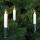 LED-Weihnachtsbaumketten, klar/elfenbein, LEDs warmweiß, mit teilbarem Stecker 15-flammig 7m