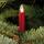 kabellose Kerzen, LUMIX SUPERLIGHT MINI, superhelle warmweiße LEDs, rot Erweiterungsset