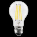 LED Filament Glühlampe McShine Filed, 3000K, E27, 4W, 840lm, 230V, warmweiß