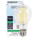 LED-Filament-Lampe, AGL-Form, klar, E27, 3000K 5W (75W), 1.055 lm