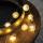 LED-Minilichterkette Zwiebelkugeln 12 warmweiße LEDs amberfarben