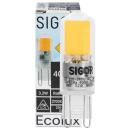 LED-Stiftsockellampe ECOLUX klar G9 2700K 3,2W 400 Lumen