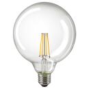 LED-Filament Lampe Globe G125 E27 7W klar dimmbar 810...